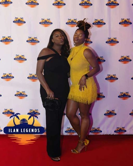 Two friends on the red carpet