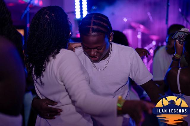 A couple dancing
