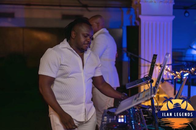 The DJ at the decks
