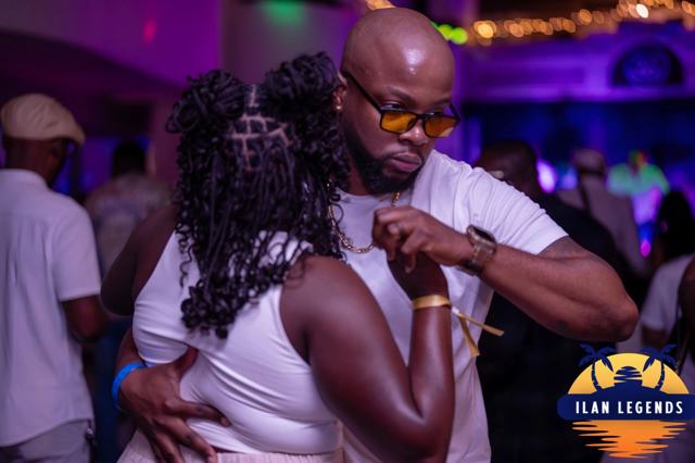 A couple dancing